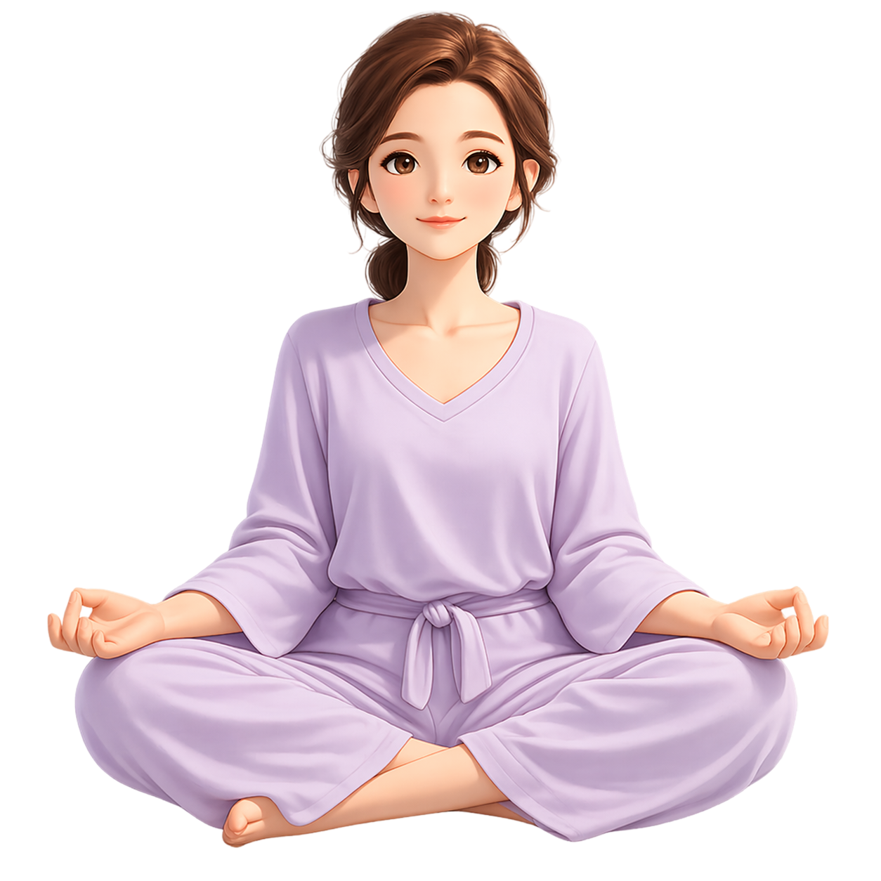 舒展身心引导形象